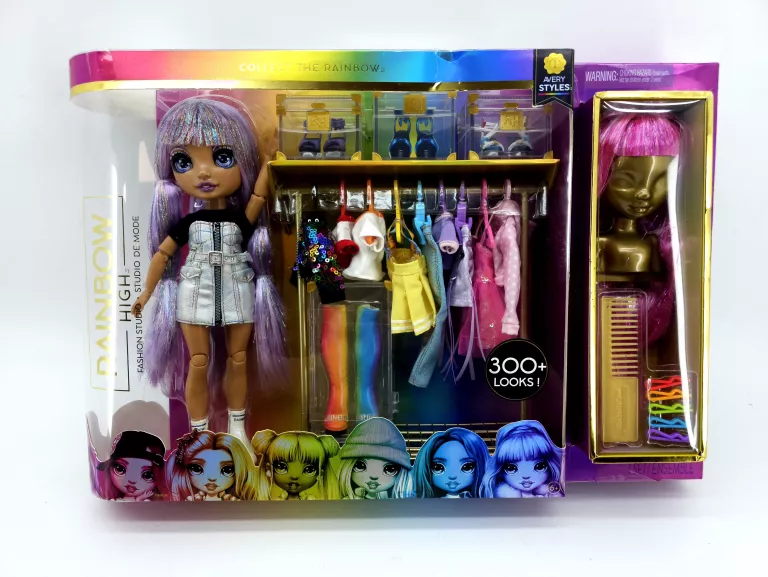 RAINBOW HIGH STUDIO MODY FASHION STUDIO Z LALKĄ AVERY STYLES 571049