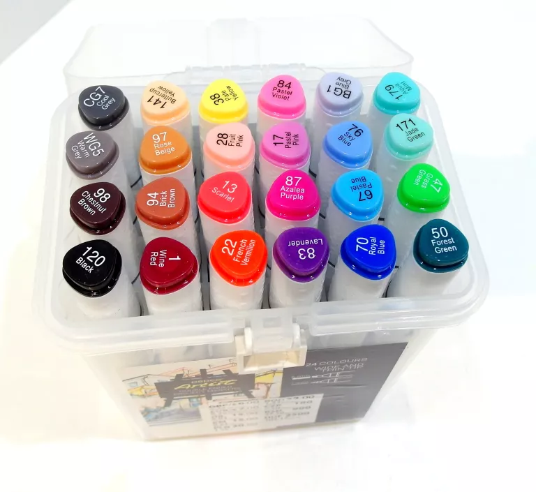 FLAMASTRY PEPCO ARTIST 24 COLOURS