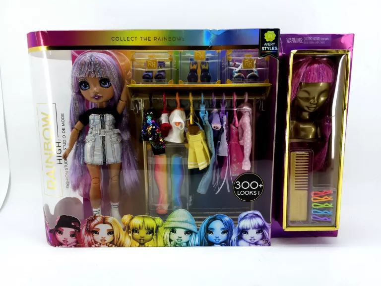 RAINBOW HIGH STUDIO MODY FASHION STUDIO Z LALKĄ AVERY STYLES 571049