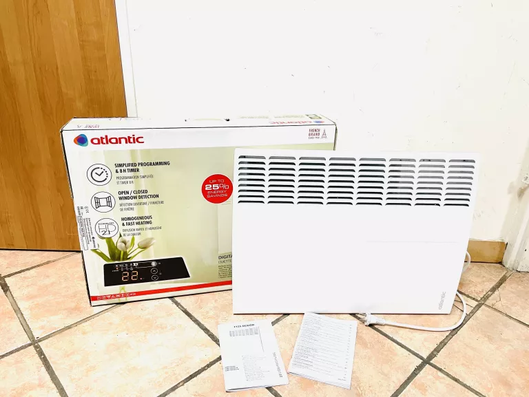 GRZEJNIK ELEKTRYCZNY KONWEKTOROWY ATLANTIC F125 500 W