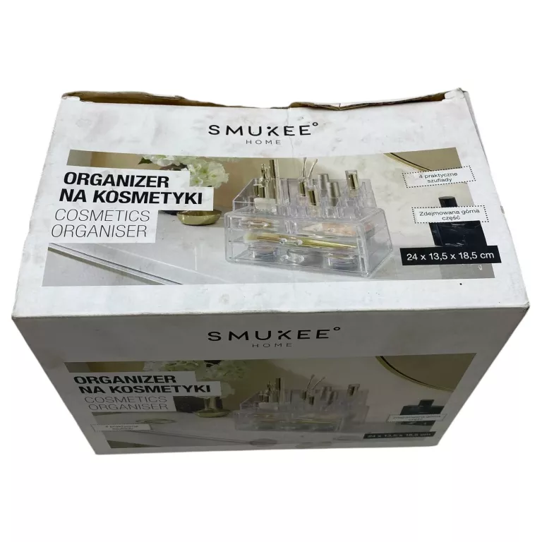 SMUKEE ORGANIZER NA KOSMETYKI 24X13,5X18,5CM