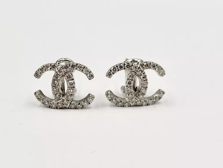 ZŁOTE KOLCZYKI Z BRYLANTAMI 0,75CT 750 4,66G