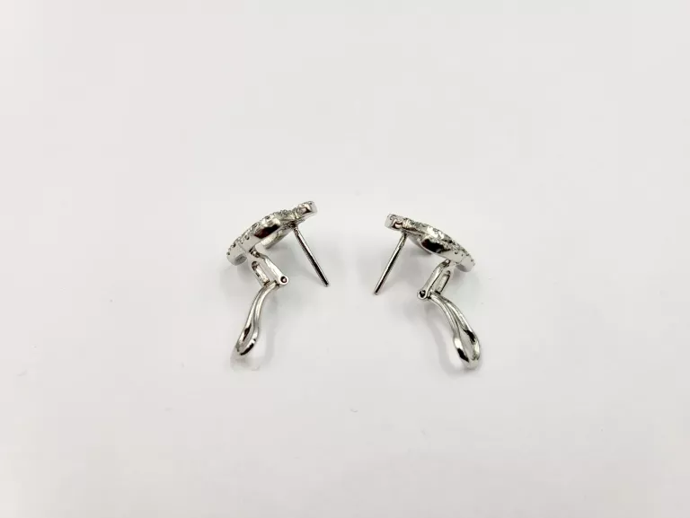 ZŁOTE KOLCZYKI Z BRYLANTAMI 0,75CT 750 4,66G