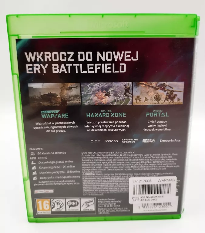GRA NA XBOX ONE BATTLEFIELD 2042