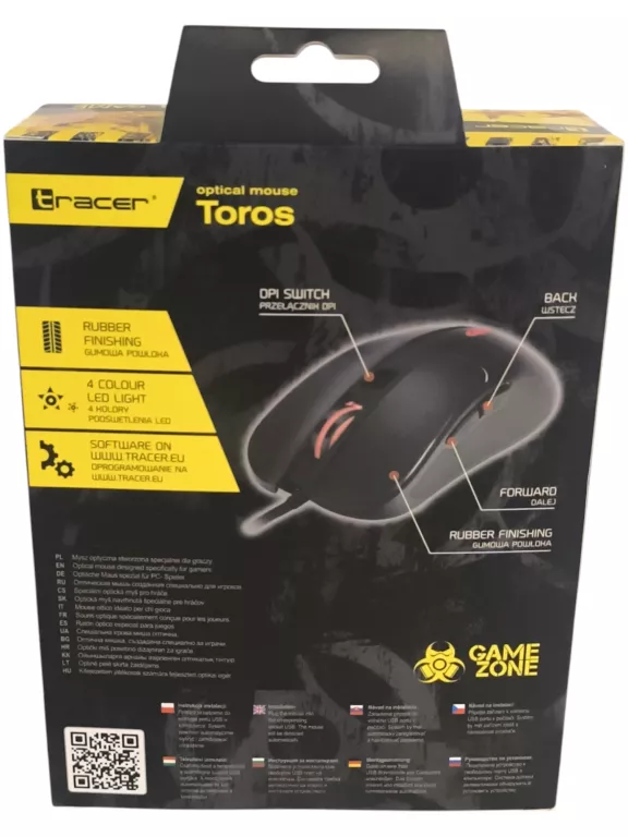 MYSZ GAMINGOWA TRACER TOROS GAME ZONE