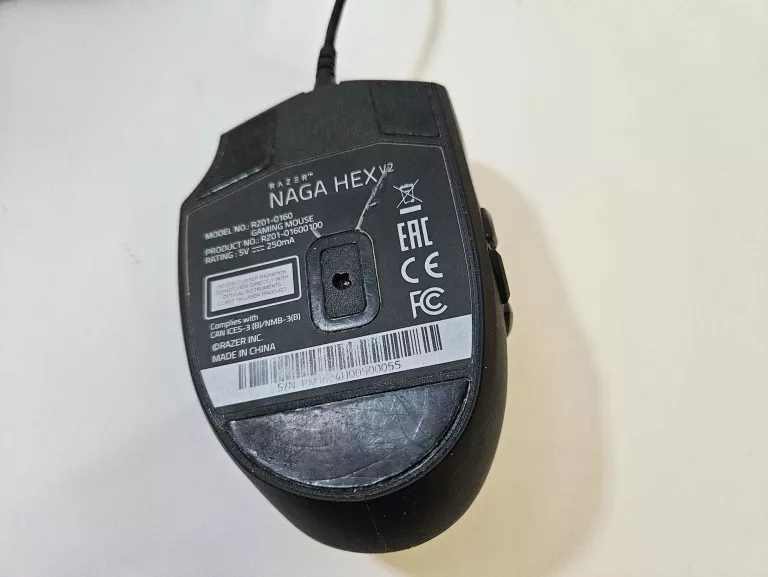 MYSZKA PRZEWODOWA RAZEN NAGA HEX V2 RZ01-0160