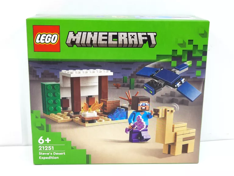 LEGO MINECRAFT 21251 PUSTYNNA WYPRAWA STEVE'A