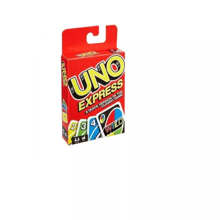 UNO EXPRESS GRA KARCIANA LOGICZNA MATTEL GAMES RODZINNA
