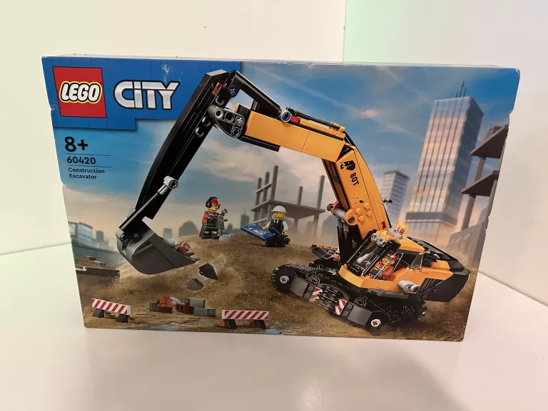 KLOCKI LEGO CITY ŻÓŁTA KOPARKA 60420