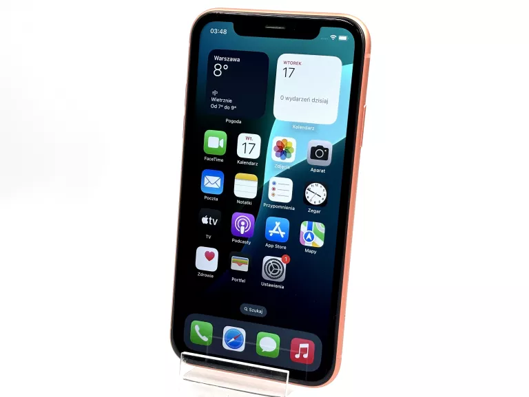 APPLE IPHONE XR 64GB BAT.77% POMARAŃCZOWY A2105 MH6R3PM/A