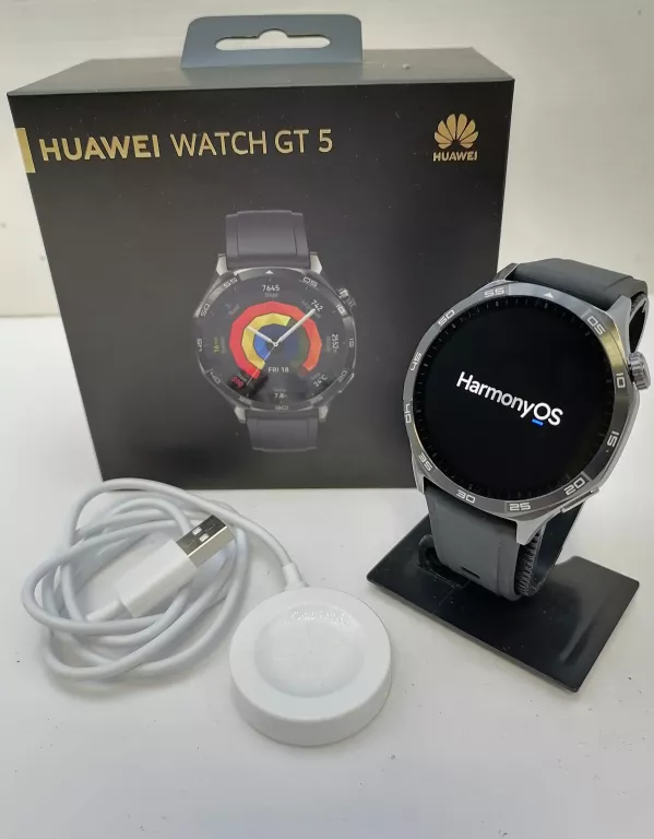 SMARTWATCH HUAWEI WATCH GT 5 ACTIVE 46MM VLI-B19 KOMPLET