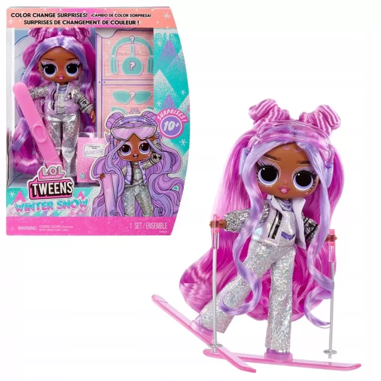 L.O.L. SURPRISE! WINTER TWEENS LALKA - VIOLET SNOW