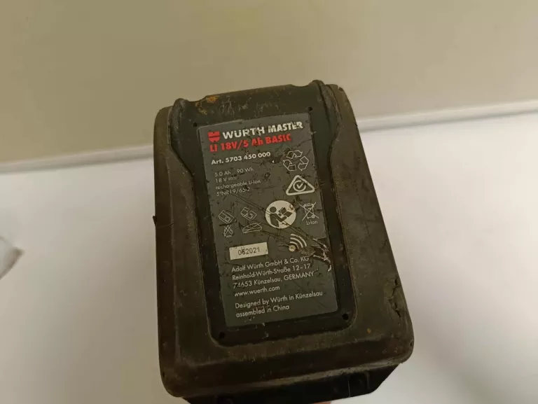 WKRĘTARKA WURTH MASTER ABS 18 COMPACT ( 5701 800 X) + ŁADOWARKA