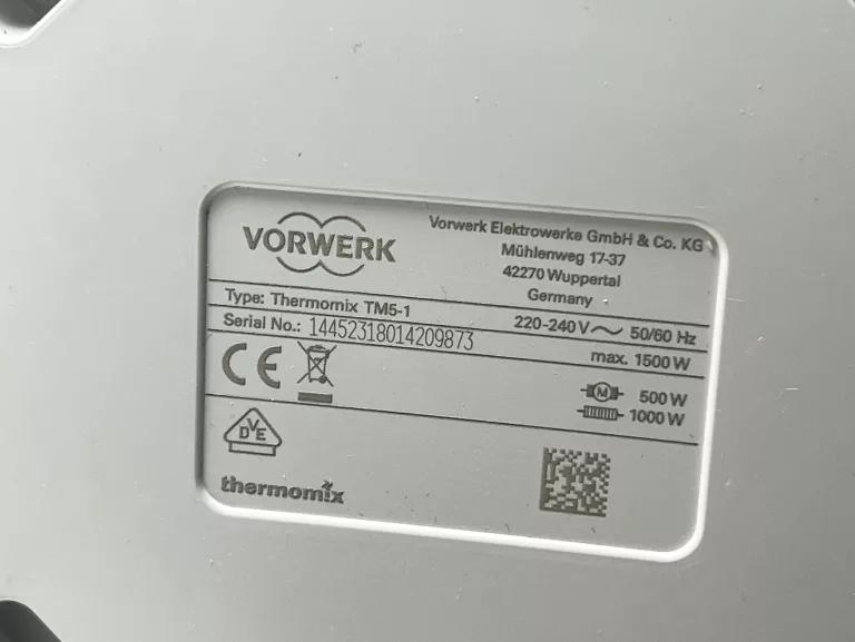 ROBOT KUCHENNY VORWERK THERMOMIX TM5-1