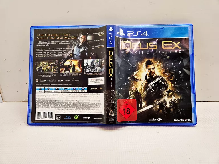 GRA PS4 DEUS EX MANKIND DIVIDED