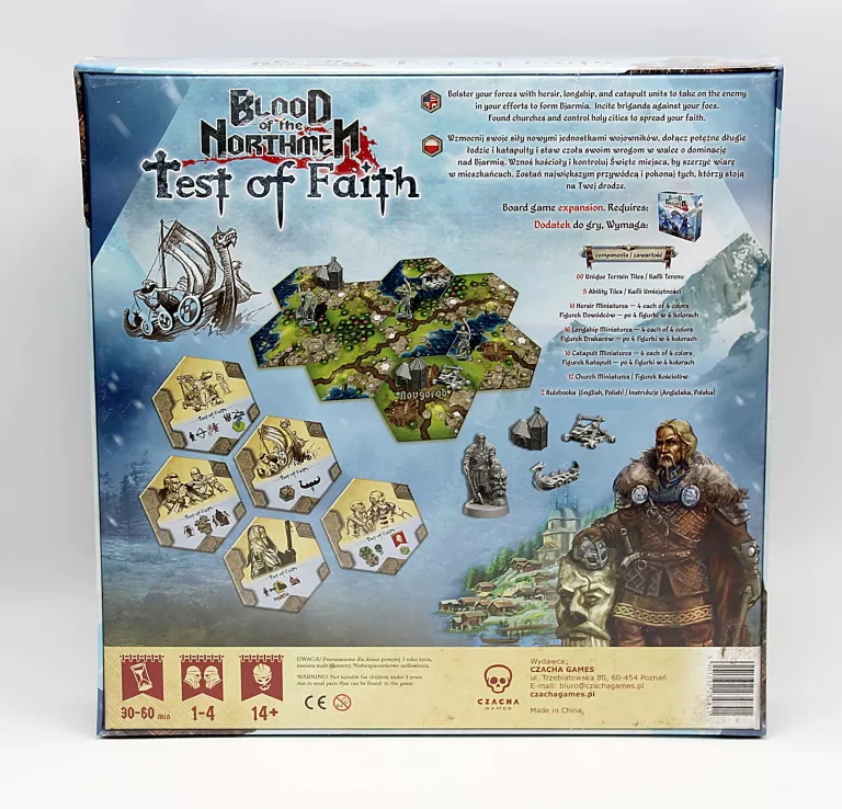 GRA PLANSZOWA BLOOD OF THE NORTHMEN: TEST OF FAITH