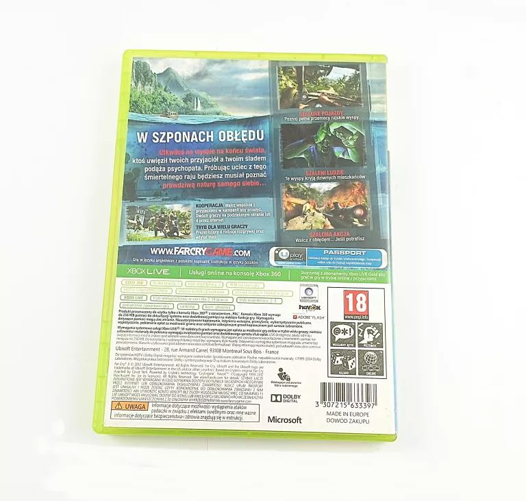 FAR CRY 3 XBOX 360