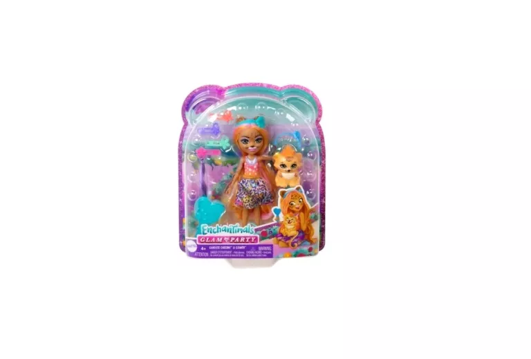 MATTEL ENCHANTIMALS GEPARD LALKA DELUXE HNV30