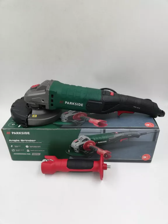 SZLIFIERKA KĄTOWA PARKSIDE PWS 125 I8 125MM 1200W KOMPLET