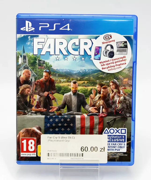 GRA NA KONSOLĘ PS4 FAR CRY 5