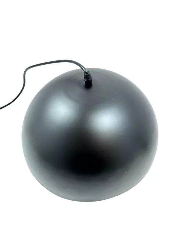LAMPA WISZĄCA CZARNA ZE ZŁOTYM ŚRODKIEM