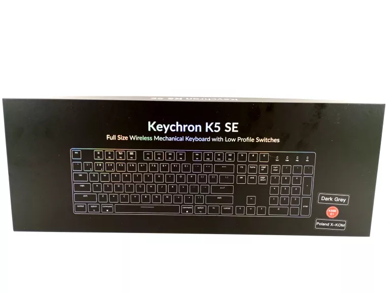KEYCHRON K5 SE KLAWIATURA MECHANICZNA SLIM K5SE-E1
