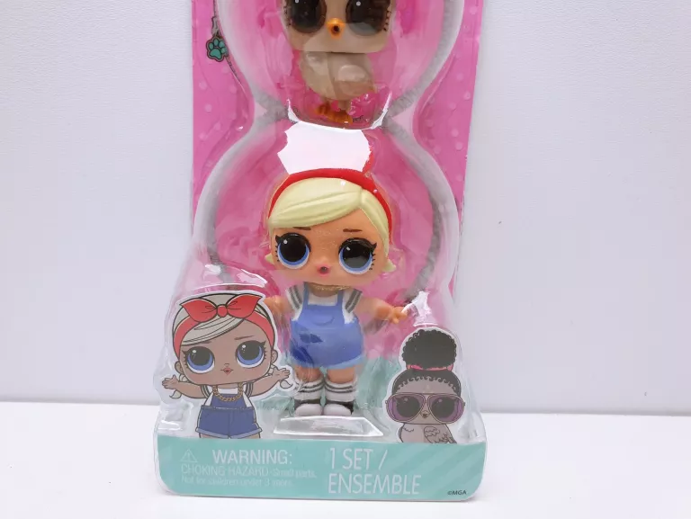L.O.L. SURPRISE! 2 PACK LALKA ZE ZWIERZAKIEM PTASZEK
