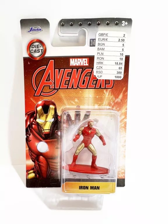 METALOWA FIGURKA JADA TOYS: MARVEL AVENGERS - IRON MAN