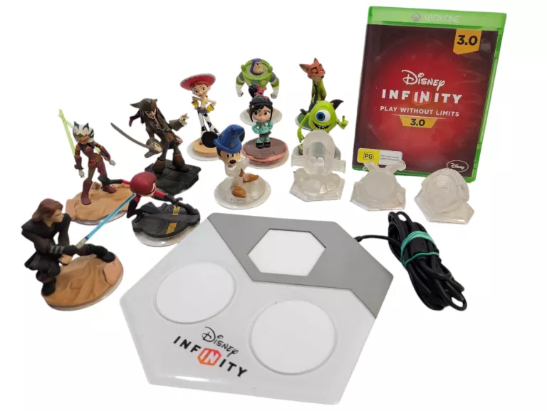 GRA XBOX ONE DISNEY INFINITY 3.0 + PORTAL + 13 FIGUREK