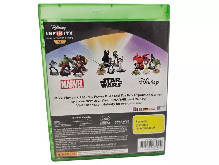 GRA XBOX ONE DISNEY INFINITY 3.0 + PORTAL + 13 FIGUREK