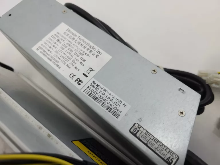 KOPARKA KRYPTOWALUT BITMAIN ANTMINER D3 ZASILACZ