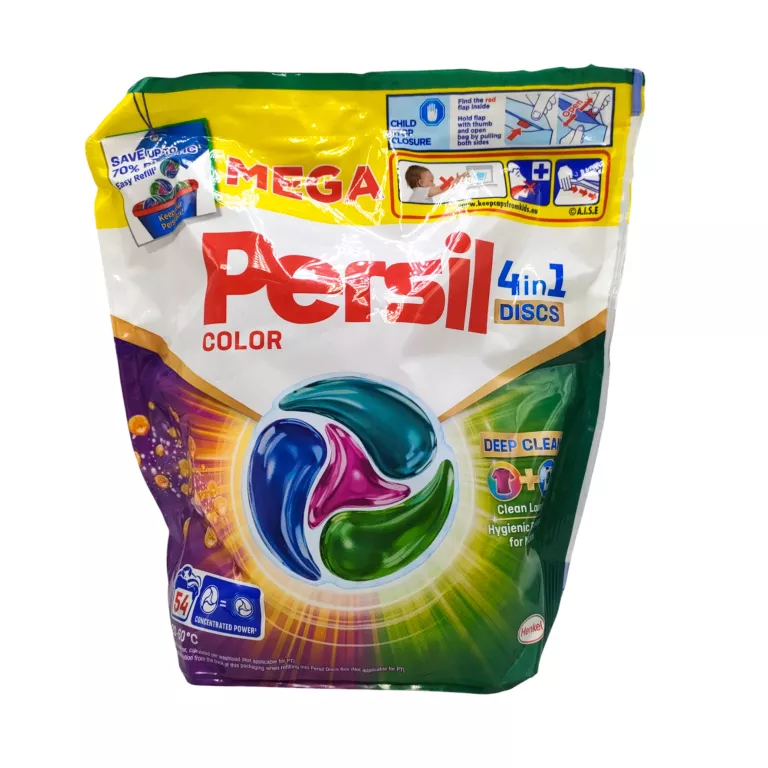 PERSIL 4W1 DISCS KAPSUŁKI DO PRANIA KOLORU 54SZT