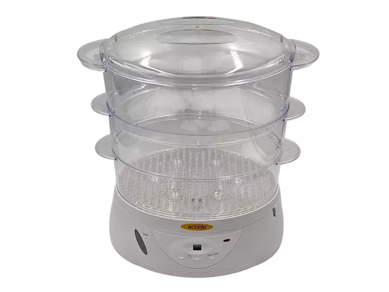 PAROWAR URZĄDZENIE DO GOTOWANIA NA PARZE ACTILIFE STEAMER | 900W | TIMER