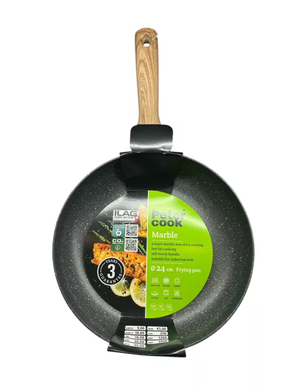 PATELNIA PETER COOK MARBLE 24CM FRYING PAN