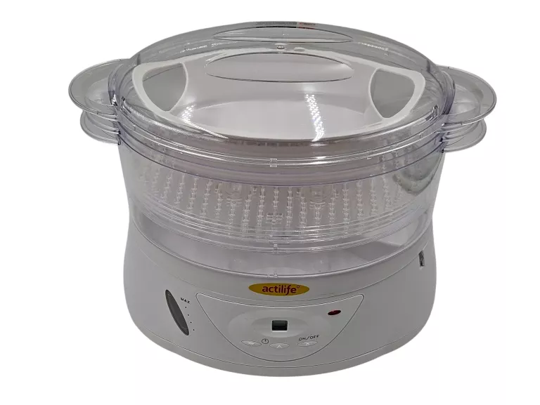 PAROWAR URZĄDZENIE DO GOTOWANIA NA PARZE ACTILIFE STEAMER | 900W | TIMER
