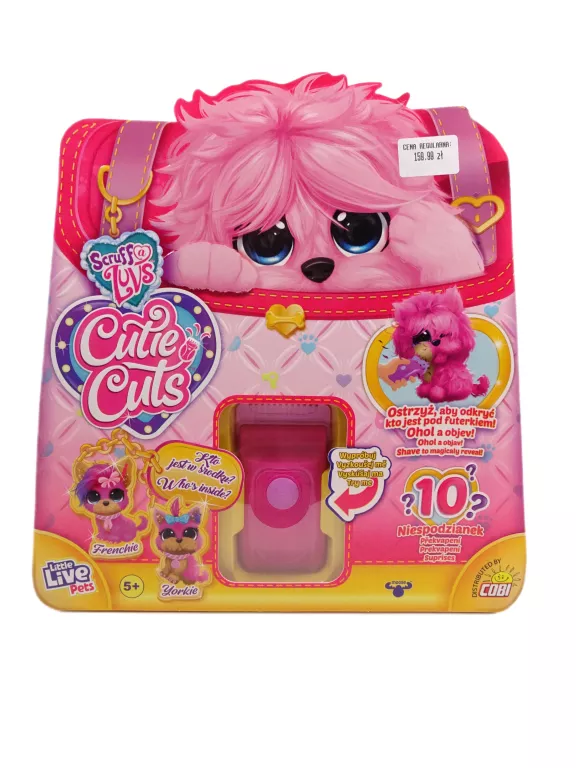 CUTIE CUTS LLP PIESEK RÓŹOWY