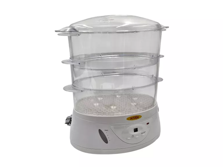 PAROWAR URZĄDZENIE DO GOTOWANIA NA PARZE ACTILIFE STEAMER | 900W | TIMER