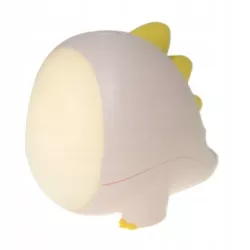 LAMPKA NOCNA DINO RÓŻOWY LED DO POKOJU DZIECKA BEZPRZEWODOWA MARY'S