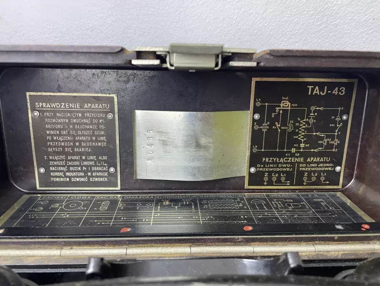 TELEFON POLOWY TAJ- 43 ZSRR