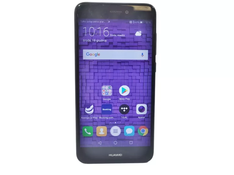 TELEFON HUAWEI P9 LITE 2017 ZBITE PLECKI