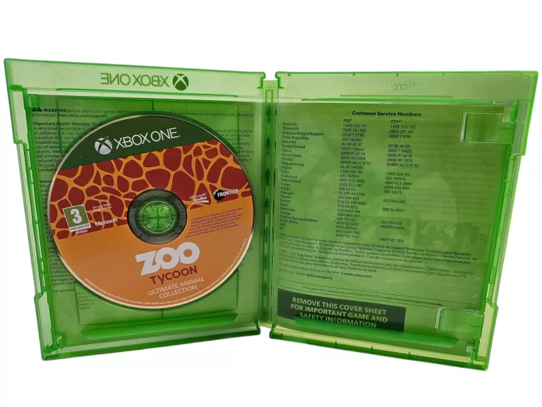 GRA XBOX ONE ZOO TYCOON