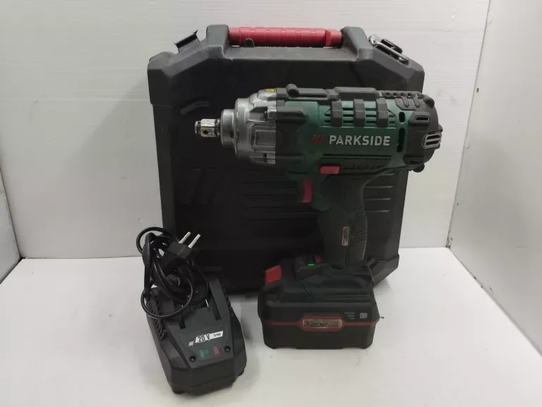 KLUCZ UDAROWY PARKSIDE PASSK 20-LI C3 KOMPLET