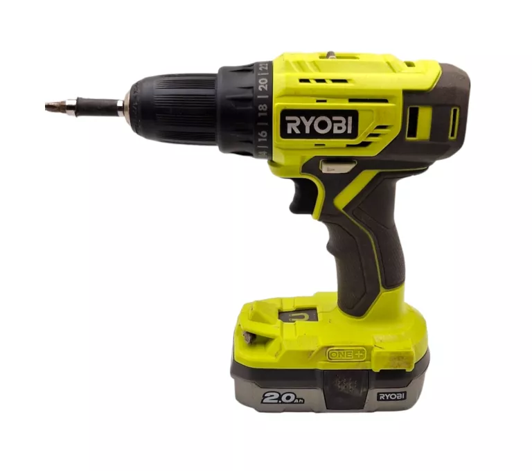 WIERTARKO WKRĘTARKA RYOBI R18DD4 + AKU 2,0 AH ŁADOWARKA