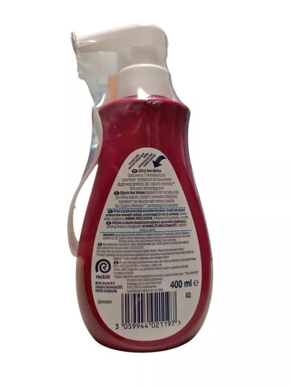 VEET MINIMA KREM DO DEPILACJI SKÓRA WRAŻLIWA 400ML