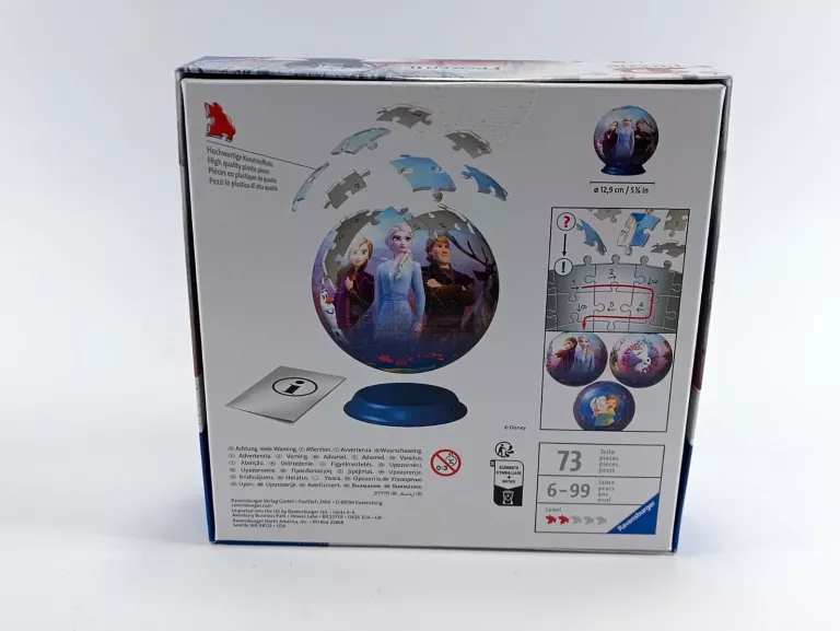 RAVENSBURGER DISNEY KRAINA LODU 2 PUZZLE 3D