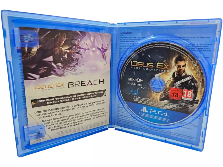 GRA PS4 DEUS EX MANKIND DIVIDED DAY ONE EDITION
