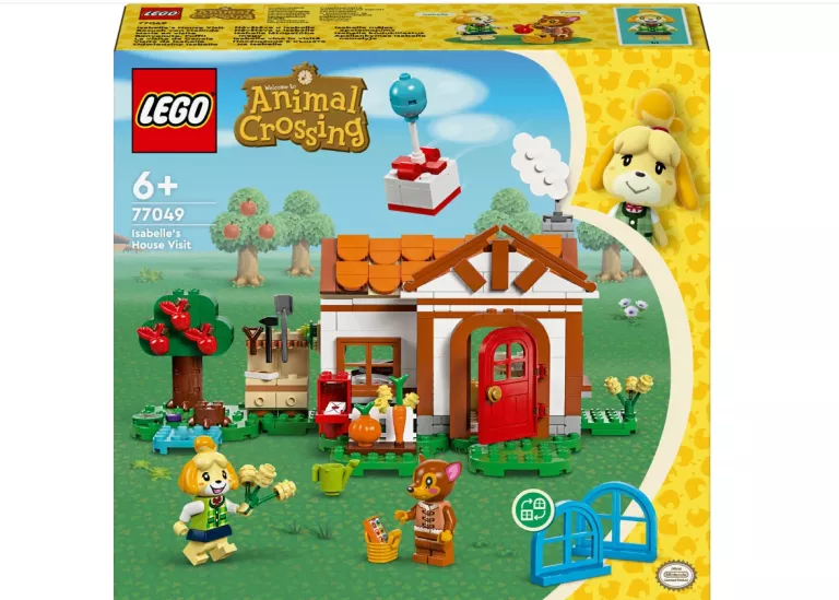 GRA LEGO 77049 LEGO ANIMAL CROSSING ODWIEDZINY ISABELLE