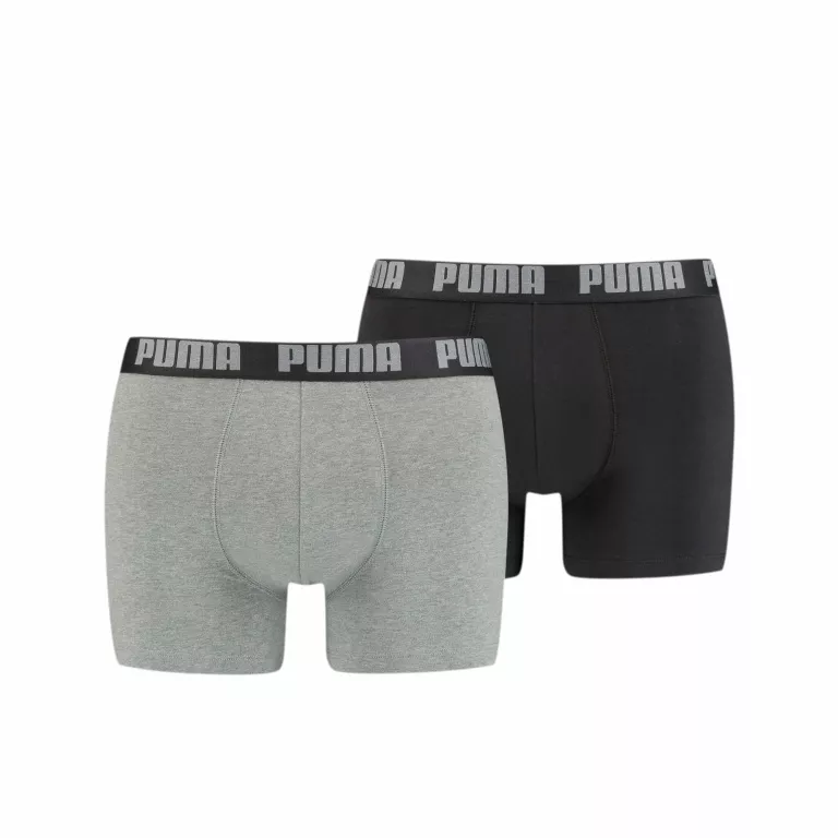 BOKSERKI MĘSKIE MAJTKI PUMA BASIC BAWEŁNA 2PAK L