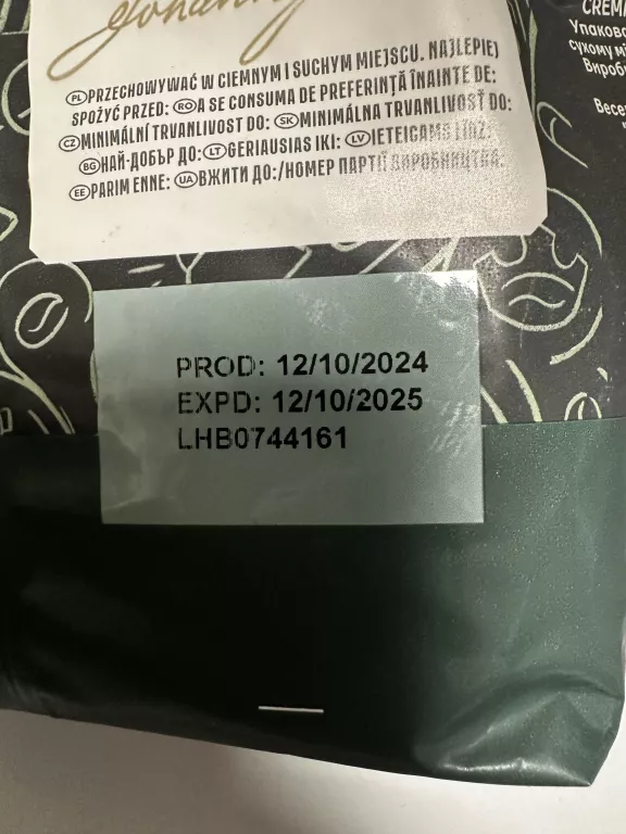 KAWA ZIARNISTA JACOBS BARISTA ESPRESSO ITALIANO 1KG