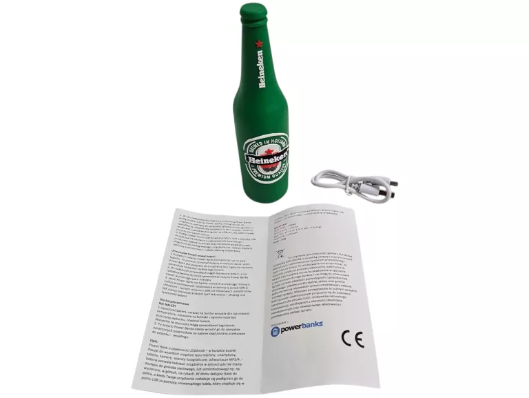 POWERBANK BUTELKA HEINEKEN 2500MAH